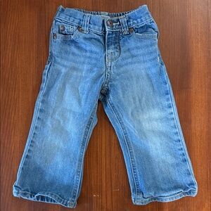 OshKosh B’gosh Baby Girl Jeans 18 Months | Classic Denim Pants Adjustable Waist